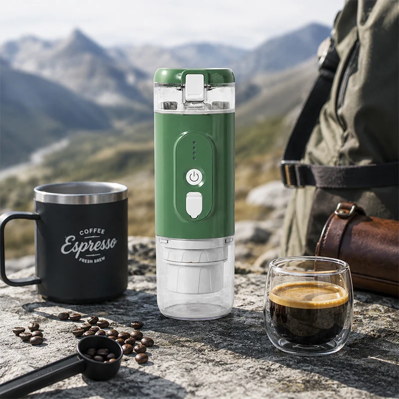 Como uma cafeteira expresso portátil transforma sua experiência com café em qualquer lugar?