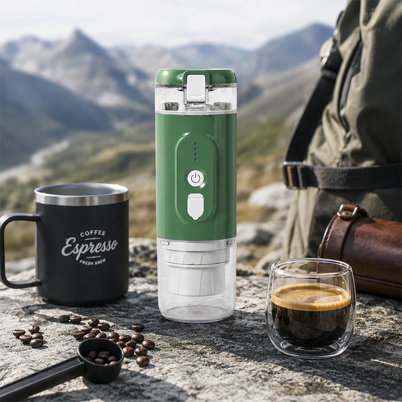 Como a máquina de café expresso portátil recarregável 18Bar ajuda os vendedores da Amazon a obter diferenciação de produtos?