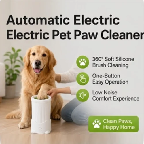 Limpador elétrico automático de patas para animais de estimação Limpador elétrico automático de patas para animais de estimação