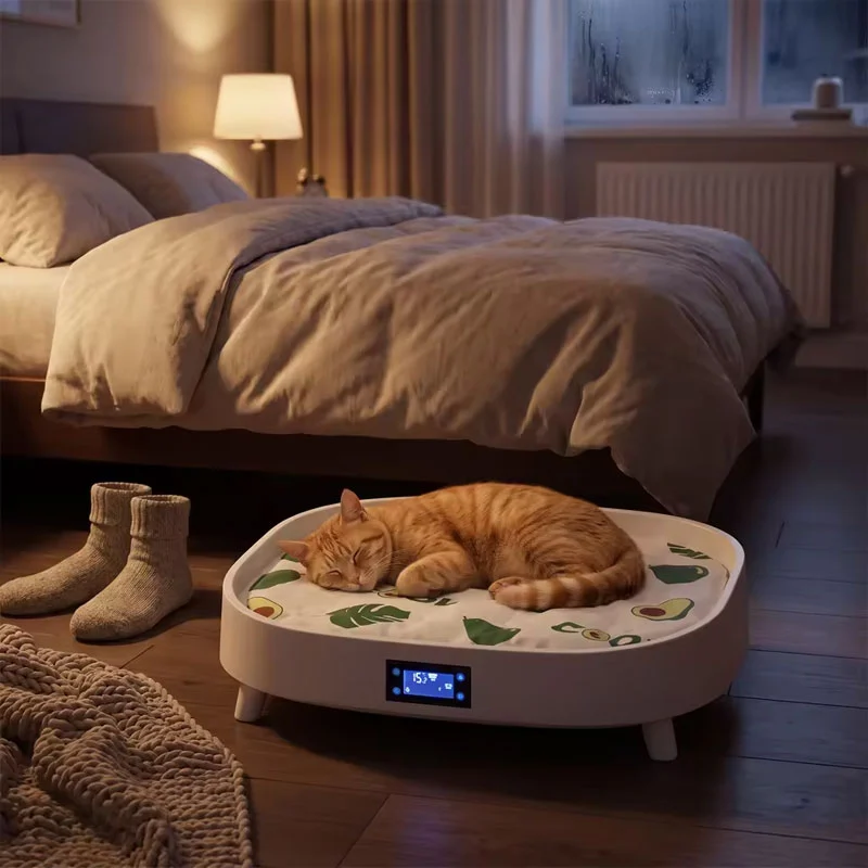 Cama de gato refrescante